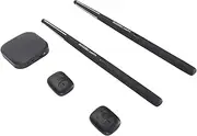 Virtual Drum Kit, 3D Motion Sensing Virtual Reality Drum Set with 2 Drum Sticks, 2 Foot Pedals, Portable Drum Kit for Beginners Children Adults