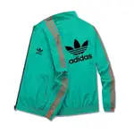 （免運~ADIDAS）#愛迪達 三葉草連帽運動外套戶外休閑百搭夾克男女情侶潮流開衫大碼上衣 男裝#女裝