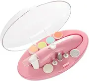 AUTSUPPL Electric Nail File Set for Children 9-in-1 Nail Manicure Kit Charging for Boys and Girls