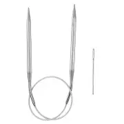 15.75" Circular Knitting Needles US 8/5.0mm Needles 3.94" Short
