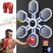 Yopower Smart Boxing training Machine,Music Boxing Target Intelligent Punching Equipment with Bluetooth for Home Workout Training