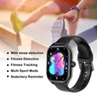 Smart .1in Touch Screen Health Tracking Sleep Monitoring Calorie Pedo HR6