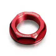 YOSHIMURA TOP YOKE NUT LOCKNUT RED BMW S1000RR 15-16 S 1000 RR