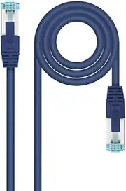PRENDELUZ Cat.7 LSZH S/FTP PIMF AWG26 Network Cable 1m Ideal for High Speed Connections and Low Smoke Environments