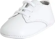[Baby Deer] Unisex-Child Lambskin Oxford Crib Shoe