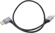 Abaodam 8k Video Cable Angled Connector Tv Cable Extender for Home Theater Monitor Accessory