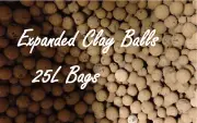 High Top Quality Hydroponic Expanded Clay Balls Pebbles 25L Bag