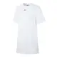 Nike 洋裝 NSW Essential Dress 白 女款 長版 短T 小Logo【ACS】 CJ2243-100