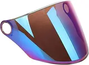 Parliky Motorcycle Helmet Visor Lens Replacement Transparent Scratch Windshield Shield for Full Face Helmets Fit for Motorcycles and Electric Bikes
