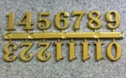 CLOCK NUMBERS GOLD 15MM ARABIC