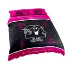 Little Miss Chatterbox King Bed Quilt Duvet Doona Cover Set Bedroom Decor