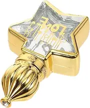 Star Shaped Essential Oil Roller Bottle Empty Glass Perfume Container Portable Bottle for Liquids for Travel and Daily Use Chic Design with Leak Roller