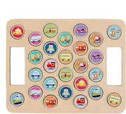 Memory Game for Kids | Matching Chess Board Game | Cartoon Pattern Early Developmental Playset, Logical Thinking Toys for Children Aged 3+