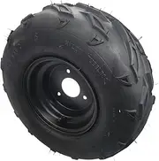 ZTDZZH 16×8-7 left Tires Wheels with Rim ATV Go-Kart Mini Bike ATV Lawn Tires。