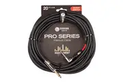 20 ft Right Angle Silent Switch Instrument Cable