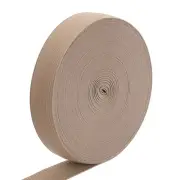 Elastic Band, 1" x 15 Yard Knit Elastic Bands for Sewing (Tan Brown)
