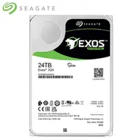 在飛比找momo購物網優惠-【SEAGATE 希捷】EXOS SATA 24TB 3.5
