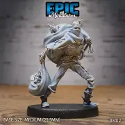 Undead Bandit C by Epic Miniatures Monster RPG D&D Pathfinder 3D Print