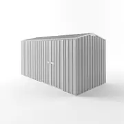 EnduraShed 4.5 x 2.25 x 2.35m Tall Truss Roof Garden Shed - Zincalume