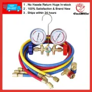 AC Diagnostic Manifold Gauge Set Charging Refrigeration HVAC For R134A R12 R22 (for: Subaru)