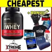 OPTIMUM NUTRITION 100% WHEY 5LB VANILLA ICE CRM // GOLD STANDARD 5lbs WPI WPC ON