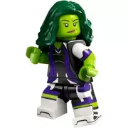 Lego She-Hulk Minifigure - LEGO 71039 Marvel Series 2 CMF