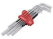 07192 Wrench set hexagon, ball-shaped Chrome-vanadium steel WIHA