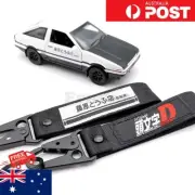Initial D Car Street Racing keychain with wrist strap Alloy Car Keytag Gift AU