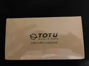 TOTU Docking Station, USB C Hub Pro, 9 in 1 Triple Display - NIB
