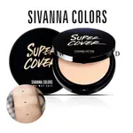 SIVANNA COLORS SUPER COVER 兩用蛋糕粉控油 SPF 15 HF201 粉餅