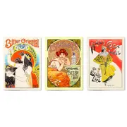 Set of Vintage French Bitter Adverts Wall Art