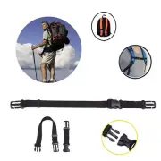 Non-slip Adjustable Backpack Sack Bag Webbing Sternum Buckle Clip Strap Chest