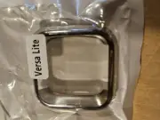Fitbit Versa Lite Screen Protector Cover In Silver