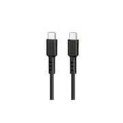 3sixT Tough 5A USB-C to USB-C 1.2m Male Cable Connector For Smartphones Black