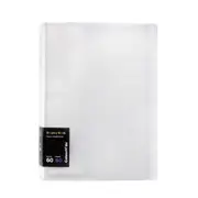 Colourhide Display Book Fixed Document/Paper File Holder Office Organiser Clear