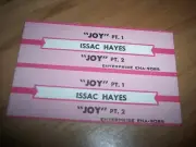 2 Isaac Hayes Joy Pt. 1 / Joy Pt. 2 Jukebox Title Strips