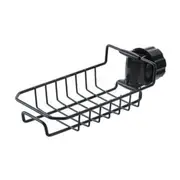 Black Holder Racks Storage Organizer Kitchen Sink Faucet Shelf Sponge Dish Rack