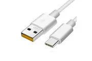 Oppo USB Type-C SuperVOOC Charger Adapter Cable 6.5A USB-C Fast Charging Cord 65W Orange Plug