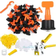 600pcs Tile Leveling System Kit Reusable Tile Spacer Wall Floor Clips Tool US