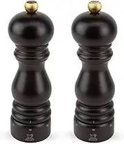 Peugeot Salt and Pepper Duo Set Salt and Pepper Set, Chocolate, 810075