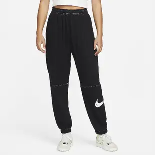 Nike 長褲 NSW Joggers Pants 女款 運動休閒 縮口褲 街頭風 口袋 勾勾 黑 白 DM6206-010