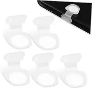 SHINEOFI 8Pcs Luminous USB C Cover Caps Dust Plugs for Type C Ports Compatible with USB C Devices Lightweight and Durable Easy to Install Glows The Dark