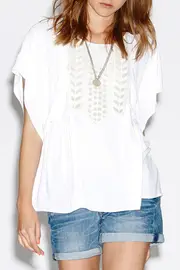 Draped Sleeve Top--JAG-JS42714