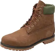 [Timberland] Men's 6-Inch Premium Waterproof Boot, Dark Brown Nubuck, US 13