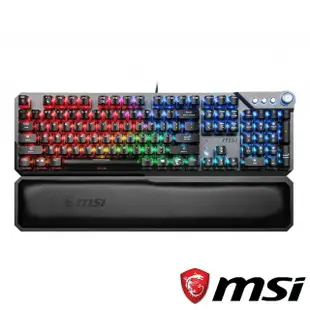 【MSI 微星】VIGOR GK71 SONIC RED TC 電競鍵盤(紅軸)