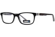 Tony Hawk THK65-1 Eyeglasses Frame Youth Black Full Rim Rectangle Shape 48mm