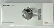Level Lock - Touch Edition Smart Lock Satin Nickel w/ Level Connect WiFi Bridge