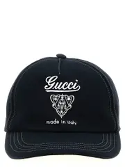 [Gucci] Gucci-Gucci Coat Of Arms Cap Cappelli Blu-Uomo M