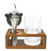 Home Bartender Crystal Glass Cocktail Stirring Kit The Cocktail Box Co.