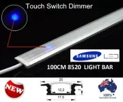 100CM 240V DIMMABLE LED STRIP LIGHT BAR TOUCH CONTROL KIT KITCHEN HOME CARAVAN